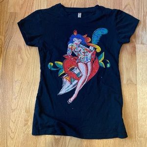 Cosmic Pin Up Tee Shirt